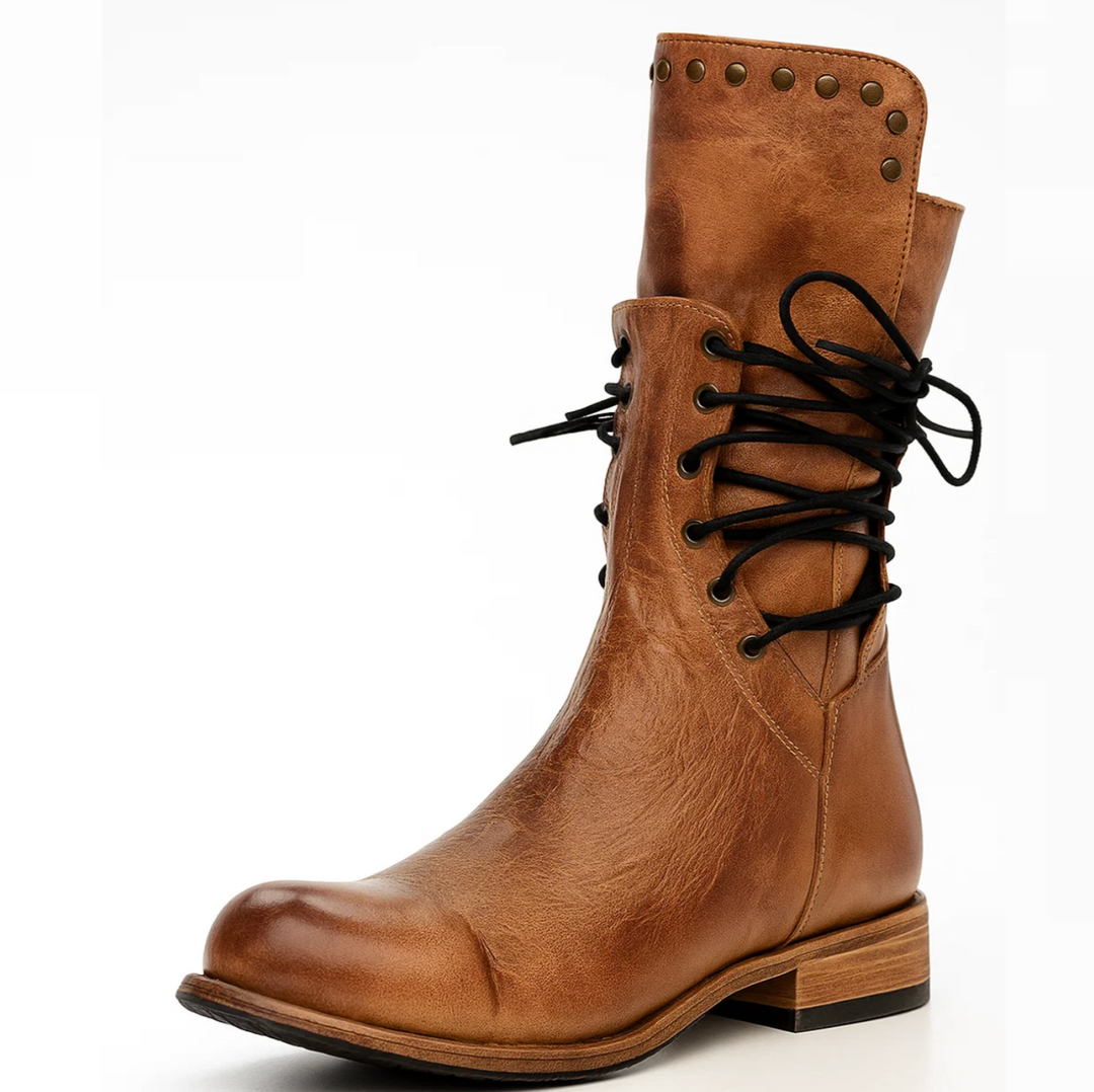 Rebel Leather Boots