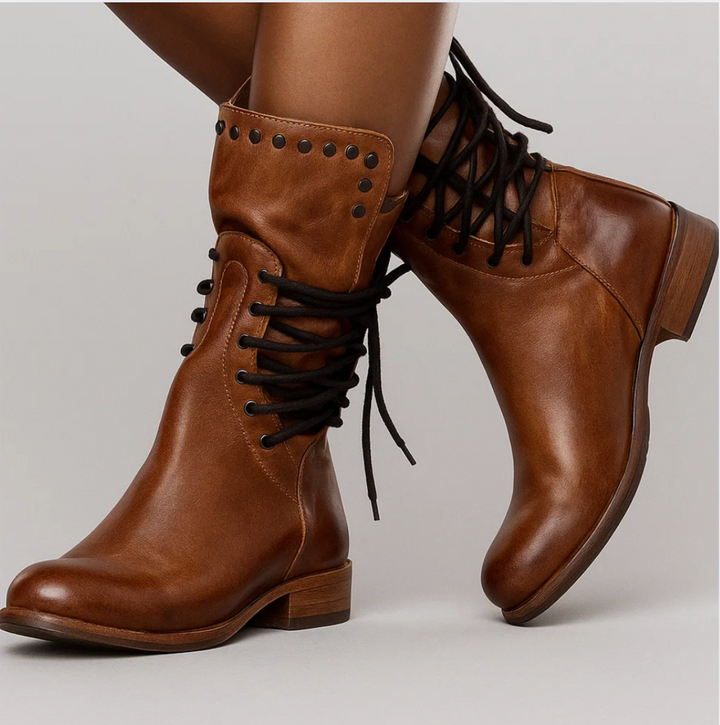 Rebel Leather Boots