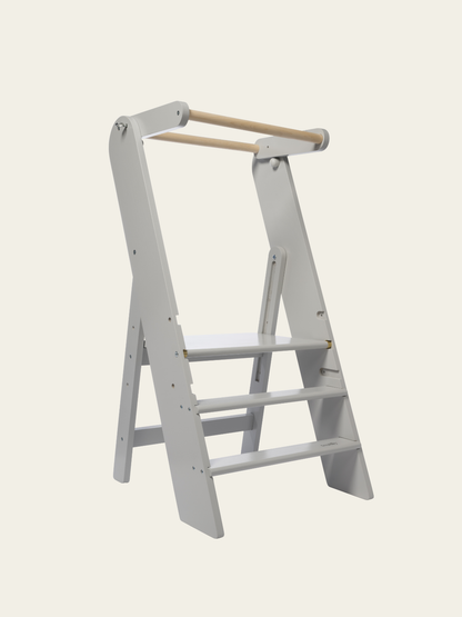Toadly Maese Montessori Adjustable Learning Tower for Kids - FSC Birch Plywood